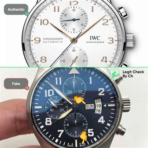 IWC: Replica vs Original (Authenticity